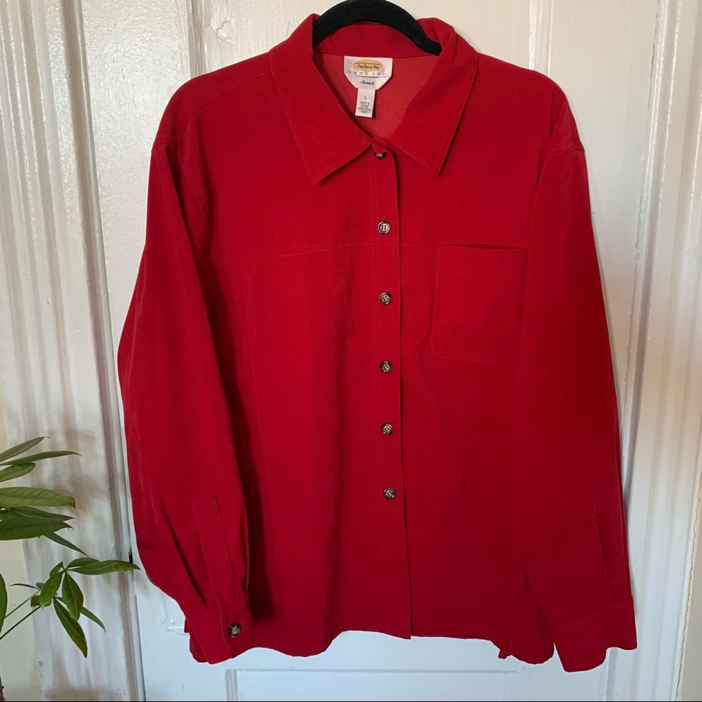 Talbots Women’s Stretch Button-up